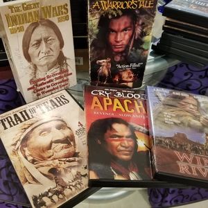 History..3 DVD'S and 2 VHS